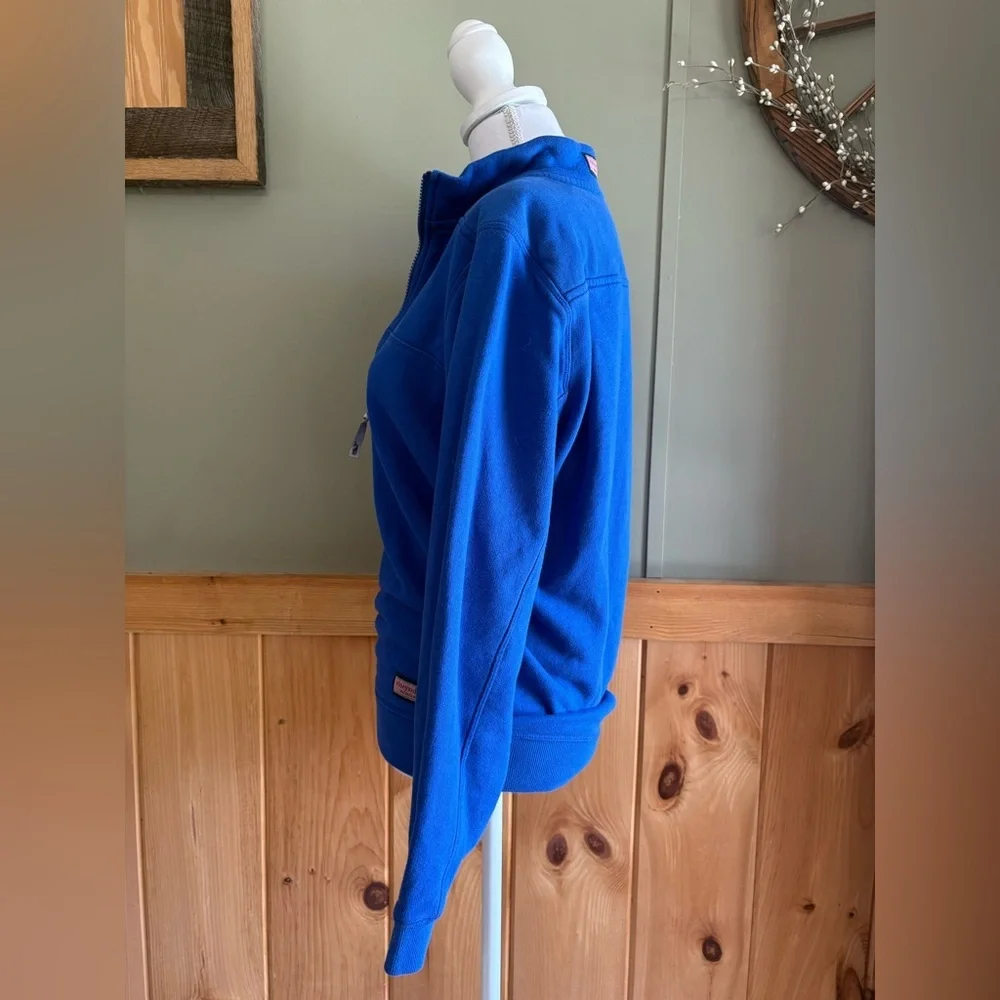 Vineyard Vines Men's Royal Blue Quarter Zip Sweater size XS